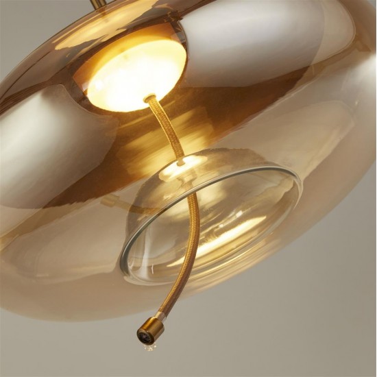 Searchlight Pendant Lamp Lisbon 1x6W, LED, 75131-1AM