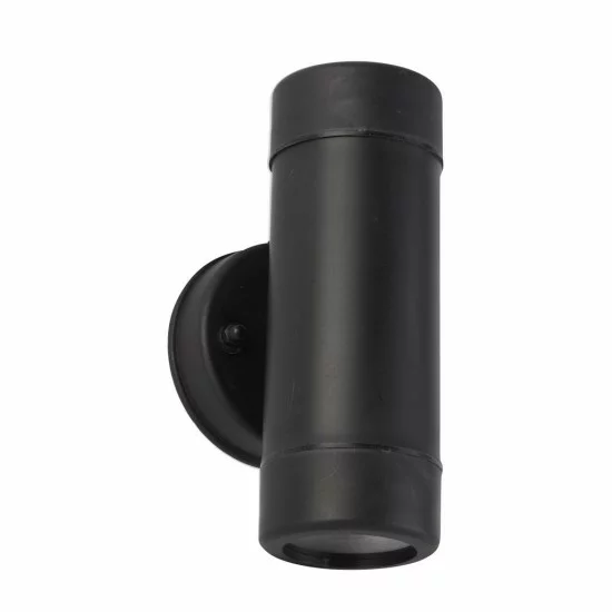 Searchlight Außen-Wandleuchte Coastal, 2x7WxGU10, IP44, 6492-2BK
