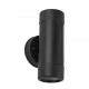 Searchlight Außen-Wandleuchte Coastal, 2x7WxGU10, IP44, 6492-2BK
