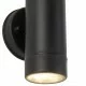 Searchlight Außen-Wandleuchte Coastal, 2x7WxGU10, IP44, 6492-2BK