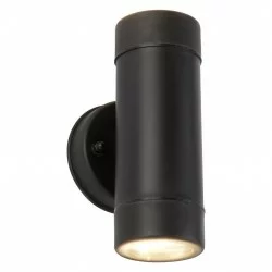 Searchlight Außen-Wandleuchte Coastal, 2x7WxGU10, IP44, 6492-2BK