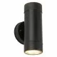 Searchlight Außen-Wandleuchte Coastal, 2x7WxGU10, IP44, 6492-2BK