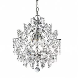 Searchlight chandelier Harrietta 3xE14x60W, 7673-3CC