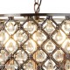 Searchlight pendant lamp Marquise, 3x60WxE14, 7813-3CU