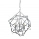 Searchlight pendant lamp Cube, 3x60WxE14, 7863-3CC