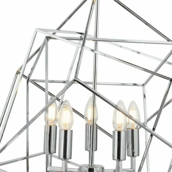 Searchlight подвесной светильник Cube, 5x60WxE14, 7865-5CC Searchlight подвесной светильник Cube, 5x60WxE14, 7865-5CC