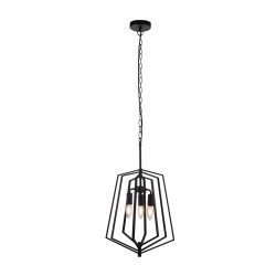 Searchlight Pendant Lamp Slinky 3xE14x60W, 7973BK