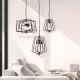 Searchlight Pendant Lamp Slinky 3xE14x60W, 7973BK