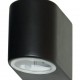 Searchlight outdoor wall light Eiffel, 1x35WxGU10, 8008-1BK-LED