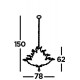 Searchlight подвесной светильник Bouquet 11xE14x60W, 8011-11CC