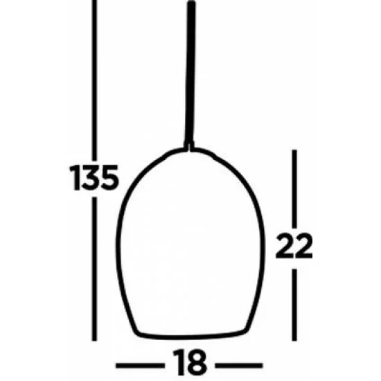 Searchlight pendant lamp Crackle, 1x60WxE27, 8069WH Searchlight pendant lamp Crackle, 1x60WxE27, 8069WH