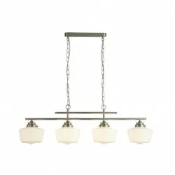 Searchlight подвесной светильник School House 4xE27x40W, 8084-4SS