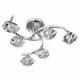 Searchlight CEILING LIGHT Sculptured Ice 6xG9x33W, 8086-6CC Searchlight CEILING LIGHT Sculptured Ice 6xG9x33W, 8086-6CC