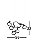 Searchlight ПОТОЛОЧНЫЙ СВЕТИЛЬНИК Sculptured Ice 6xG9x33W, 8086-6CC