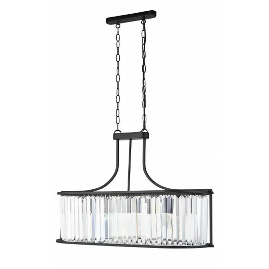 Searchlight подвесной светильник Victoria 5xE27x60W, 8095-5BK Searchlight подвесной светильник Victoria 5xE27x60W, 8095-5BK