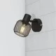 Searchlight sienas gaismeklis Meshy 81201-1BK Searchlight sienas gaismeklis Meshy 81201-1BK