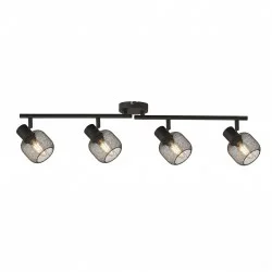 Searchlight ceiling light Meshy 81201-4BK