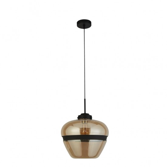 Searchlight Pendant Lamp Meringue 1xE27x60W, 8131-1CP