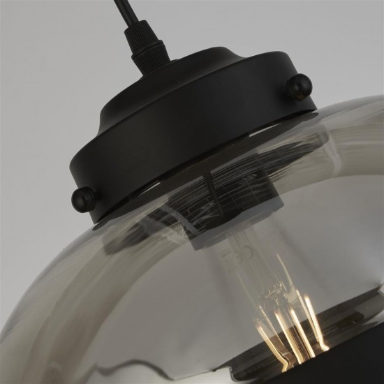 Searchlight Pendant Lamp Meringue 1xE27x60W, 8131-1SM