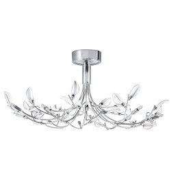 Searchlight Pendant Lamp Wisteria 8xG9x33W, 81510-10WH