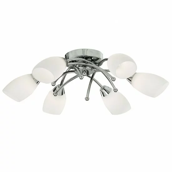 Searchlight DECKENLEUCHTE Opera 6xG9x33W, 8186-6CC Searchlight DECKENLEUCHTE Opera 6xG9x33W, 8186-6CC