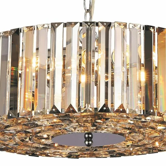 Searchlight piekaramā lampa Chapeau 5xE27x60W, 82101-5CC Searchlight piekaramā lampa Chapeau 5xE27x60W, 82101-5CC