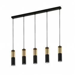 Searchlight Pendant Lamp Merrygold 5xGU10x35W, 82121-5BK