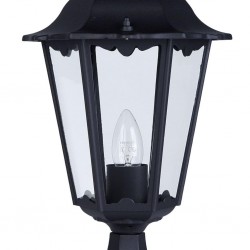 Searchlight outdoor post Alex,60W, 82503BK