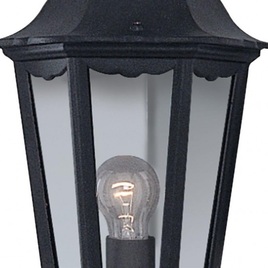 Searchlight outdoor wall light Alex, 1x60WxE27, IP44, black, 82505BK