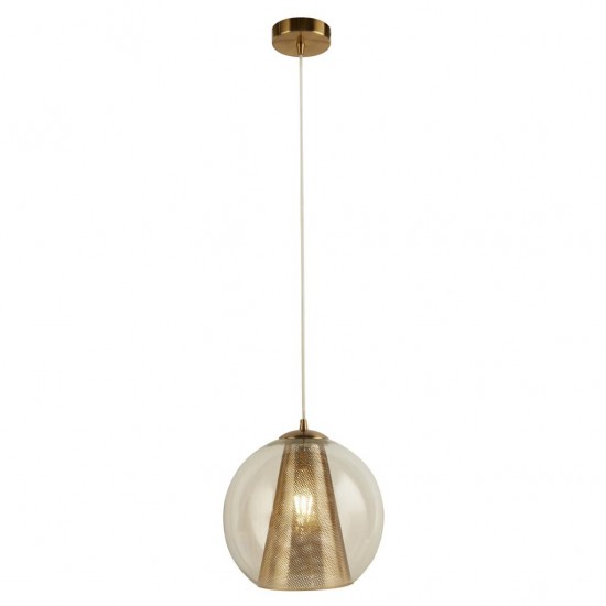 Searchlight pendant lamp Conio, 1x60WxE27, 8271SB