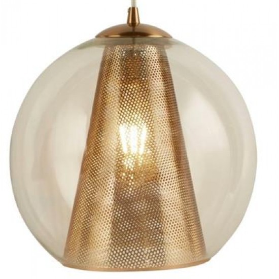 Searchlight pendant lamp Conio, 1x60WxE27, 8271SB