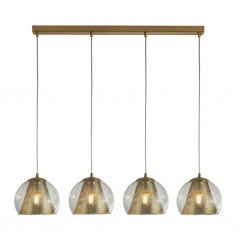 Searchlight pendant lamp Conio, 4x60WxE27, 8274-4SB