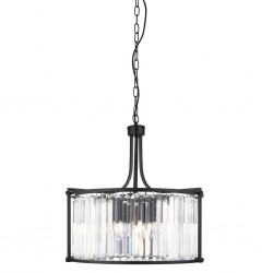 Searchlight Pendant Lamp Victoria 5xE27x60W, 8295-5BK