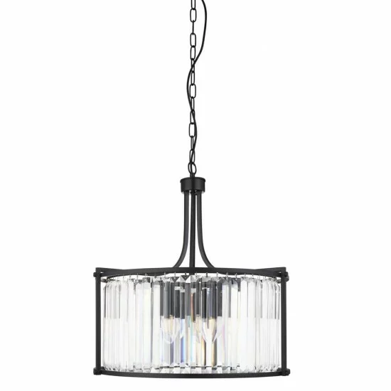 Searchlight piekaramā lampa Victoria 5xE27x60W, 8295-5BK Searchlight piekaramā lampa Victoria 5xE27x60W, 8295-5BK