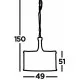 Searchlight piekaramā lampa Victoria 5xE27x60W, 8295-5CC Searchlight piekaramā lampa Victoria 5xE27x60W, 8295-5CC