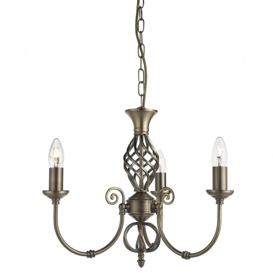 Searchlight Pendant Lamp Zanzibar 3xE14x60W, 8393-3