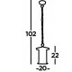 Searchlight Außen Pendelleuchte Pagoda 1xE27x60W, 8476BK Searchlight Außen Pendelleuchte Pagoda 1xE27x60W, 8476BK
