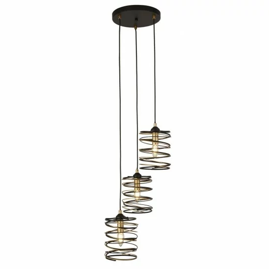 Searchlight Pendelleuchte Spring 3xE14x60W, 85583-3BGO Searchlight Pendelleuchte Spring 3xE14x60W, 85583-3BGO