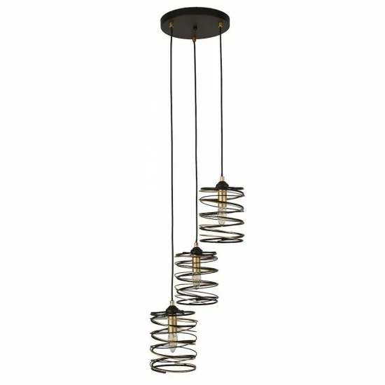 Searchlight Pendelleuchte Spring 3xE14x60W, 85583-3BGO Searchlight Pendelleuchte Spring 3xE14x60W, 85583-3BGO
