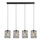 Searchlight Pendant Lamp Spring 4xE14x60W, 85583-4BGO