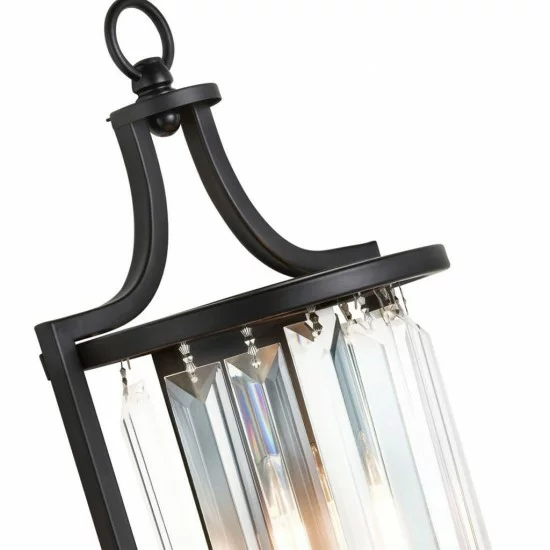 Searchlight sienas gaismeklis Victoria 1xE14x60W 8571BK Searchlight sienas gaismeklis Victoria 1xE14x60W 8571BK