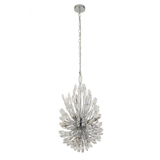 Searchlight Pendant Lamp Peacock 14xG9x33W, 86012-14CC