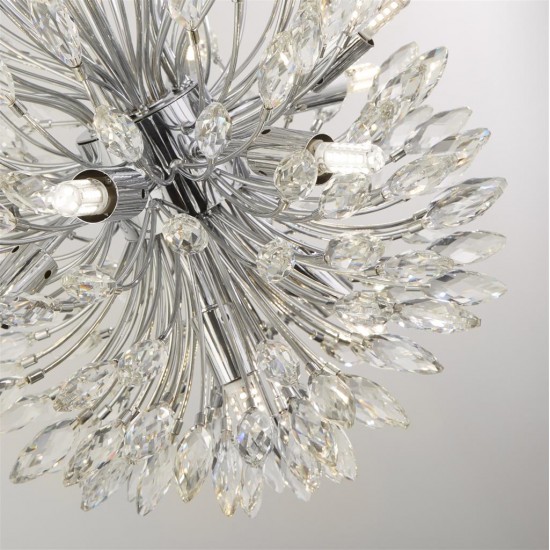 Searchlight Pendant Lamp Peacock 14xG9x33W, 86012-14CC