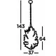 Searchlight Pendant Lamp Peacock 14xG9x33W, 86012-14CC Searchlight Pendant Lamp Peacock 14xG9x33W, 86012-14CC