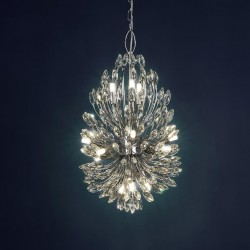 Searchlight Pendant Lamp Peacock 14xG9x33W, 86012-14CC