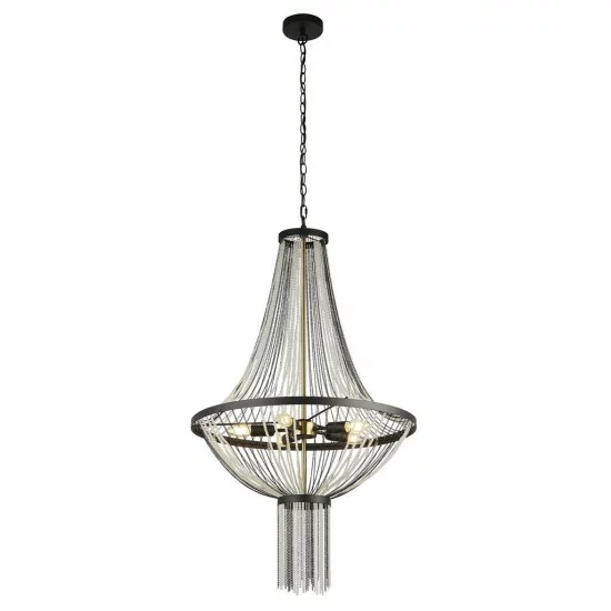 Searchlight Pendelleuchte Baguette 5xE14x60W, 86353-5BK