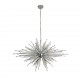 Searchlight Pendant Lamp Starburst 8xE14x60W, 8610-10CC