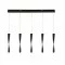 Searchlight Pendant Lamp Paddle 5x48W, LED, 8675-5BK