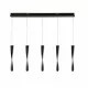 Searchlight Pendant Lamp Paddle 5x48W, LED, 8675-5BK Searchlight Pendant Lamp Paddle 5x48W, LED, 8675-5BK