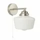 Searchlight wall light School House 1xE27x60W 8708-1SS Searchlight wall light School House 1xE27x60W 8708-1SS